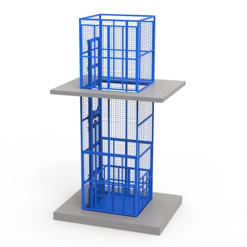 thang nâng hàng 2 trụ