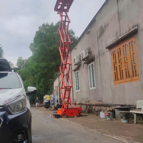 Test tải thang nâng hàng