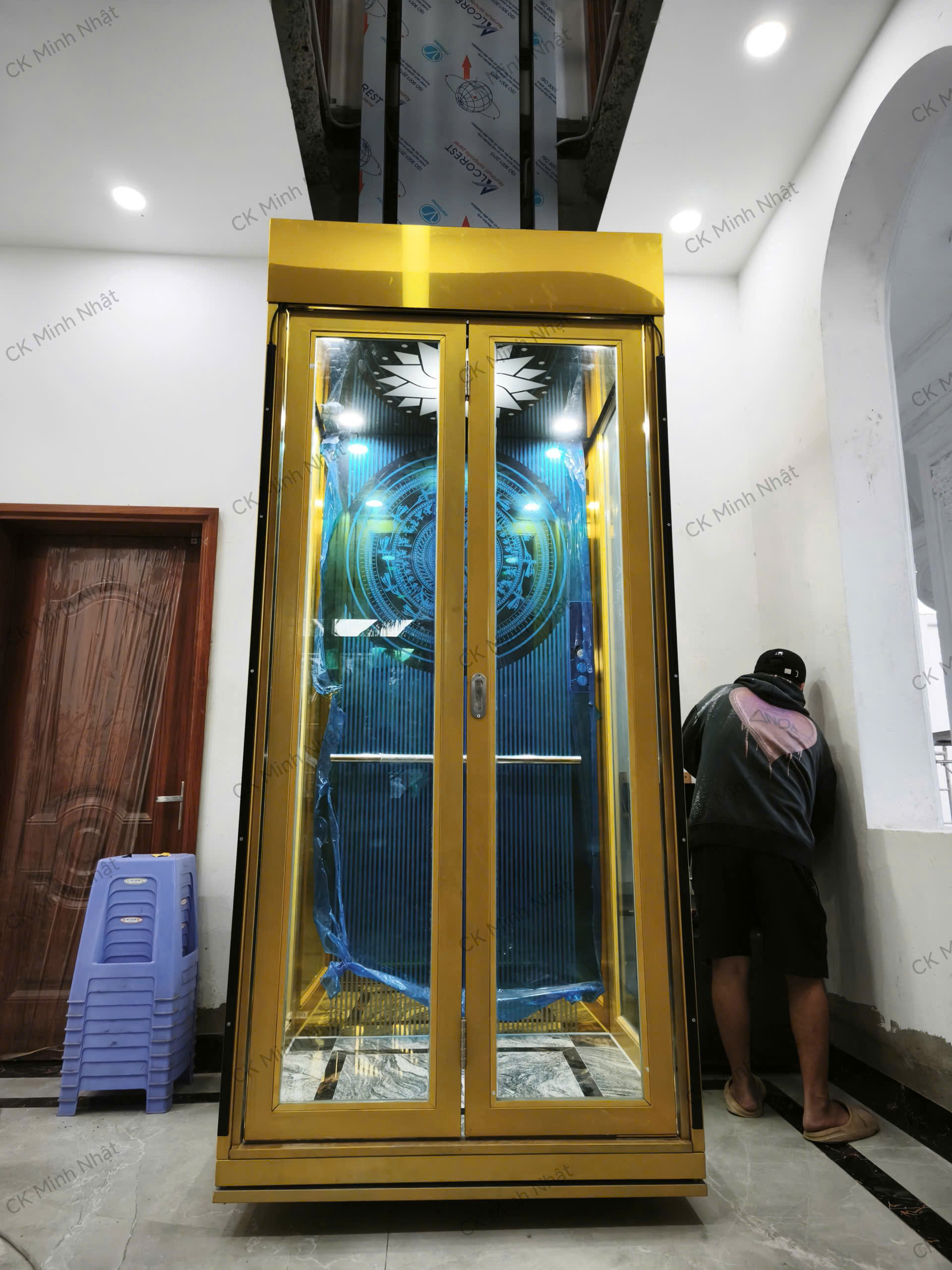 Thang máy thủy lực Minh Nhật